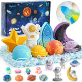 Toylink bombas de baño espacio con juguete dentro para niños