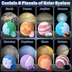 Toylink Galaxy Bombas de Baño cuerdas para collar