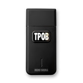 TPOB Afeitadora mini-cráneo portátil para retoques rápidos.