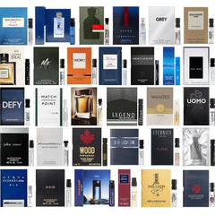 Tradeberry muestras de perfume para hombres, 10 viales, ideal para probar fragancias.