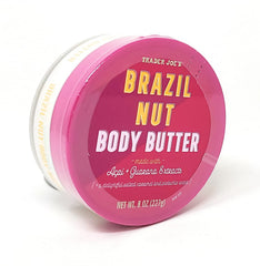 Trader Joe's manteca corporal con nuez de Brasil para hidratación suave.