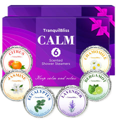 TranquilBliss lavanda: tableta de ducha para relajación y aroma duradero