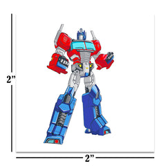 Transformers tatuajes temporales: 9 hojas perforadas para distribuir fácilmente en eventos.