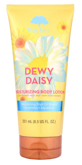 Tree Hut Dewy Daisy Loción corporal: bote elegante para uso diario y cuidado suave.