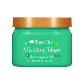 Tree Hut Mistletoe Magic Scrub en bote, exfolia suavemente para piel suave