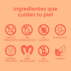Tree Hut exfoliante de piña y papaya: fragancia frutal para la rutina de cuidado.