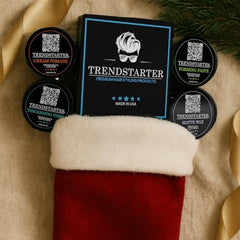 TRENDSTARTER cera-mate: acabado mate y agarre firme para peinados definidos.