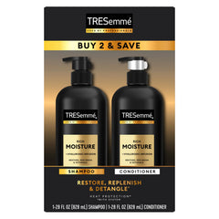 Champú Tresemmé Rich Moisture en botella para hidratación profunda del cabello