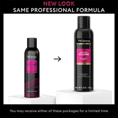Retoque de canas en cabello marrón oscuro con cobertura efectiva