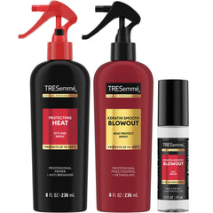 TRESemmé Spray Keratine lissage: fini lisse et durable.