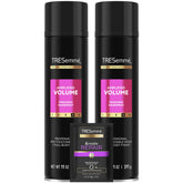 TRESemmé Total Volume hairspray bottle front view for all-day lift and body