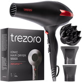 TREZORO secador ionico profesional con HeatPro para secado rápido y estable.