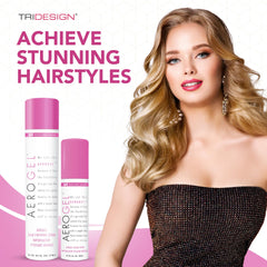 Volume et brillance durable avec TRI Design Aerogel.