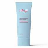 Trilogía crema para rostro hidratante en botella, ideal para hidratación profunda diaria.