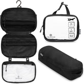 TRIPPED bolsa de higiene colgante, ideal para organizar tocador en viajes.