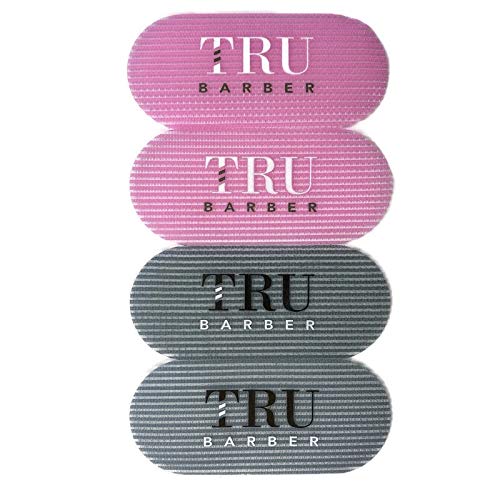 TRU BARBER HAIR GRIPPERS pack gris y rosa para salón