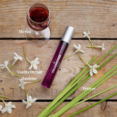 Tru Fragrance Beauty Yellowstone Dusk, tapa de madera elegante para un toque premium.