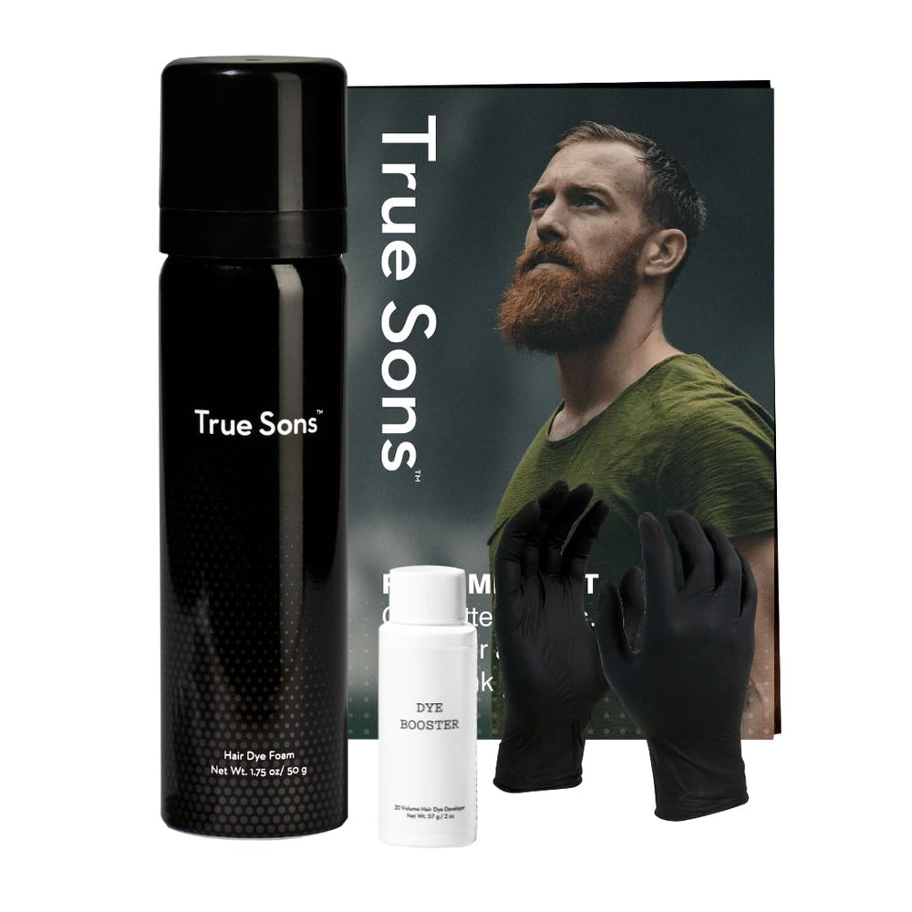 True Sons Espuma Tinte: aplicación rápida para color natural sin complicaciones.
