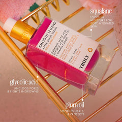 Aplicación de Truly Smooth Legend con Aloe y Péptidos para confort inmediato.
