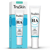 TruSkin crema ojos: bote visible, hidratación suave para el contorno.