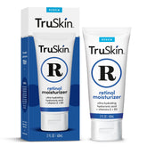TruSkin Retinol frasco de crema facial en primer plano para cuidado diario