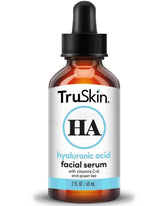 TruSkin Serum de Ácido Hialurónico para Rostro, hidrata profundamente y suaviza la textura.
