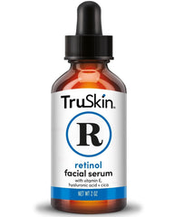 Sérum TruSkin Retinol en botella para uso nocturno suave y renovación de textura