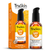 TruSkin suero solar para rostro SPF 30 con tinte universal para tono natural