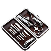 Kit Tseoa manicura pedicura 12 piezas en estuche lujoso para viaje