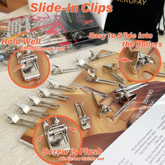 TSEROFAY clips doble punta, ideales para dar volumen en las raíces.