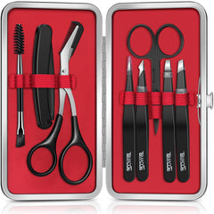 TsMADDTs kit de cejas 8-en-1 para definir cejas con precisión.