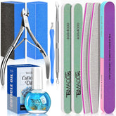 TsMADDTs kit de manicura compacto para uso doméstico y almacenamiento práctico