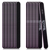 TsMADDTs limas de doble cara 100/180 para uñas, ideal para uso doméstico