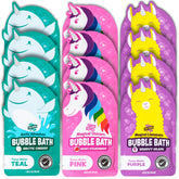Tub Works Magical licorne: bulle rose, bain coloré et sensoriel.