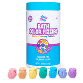 Tub Works Bath Color Fizzies rojas: color vibrante para el baño seguro y divertido.