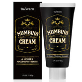 Tuiwaro crema adormecedora rápida absorción para sesiones de belleza sin dolor.