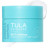 TULA 24-7 crème hydratante, voile léger offrant une hydratation durable.