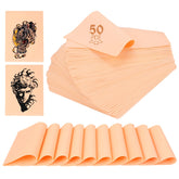 Piel de práctica doble cara de TUXIYA para tatuaje, ideal para practicar en ambos lados.