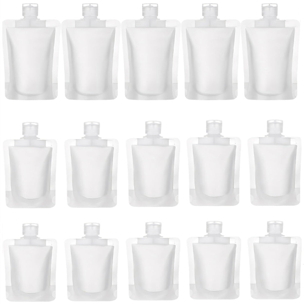 Tuzazo envases viaje 30ml con tapa segura para viajes sin fugas