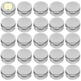 Latas TUZAZO de 60 ml con tapa rosca para cosméticos.