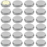 Lata Tuzazo de aluminio con rosca 0,5 oz para cosméticos seguros