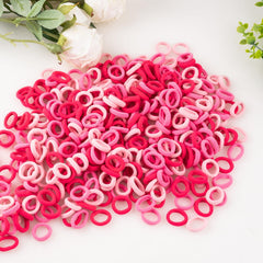 TVINLIK elásticos para cabello para niñas, suaves y seguros para el uso diario.
