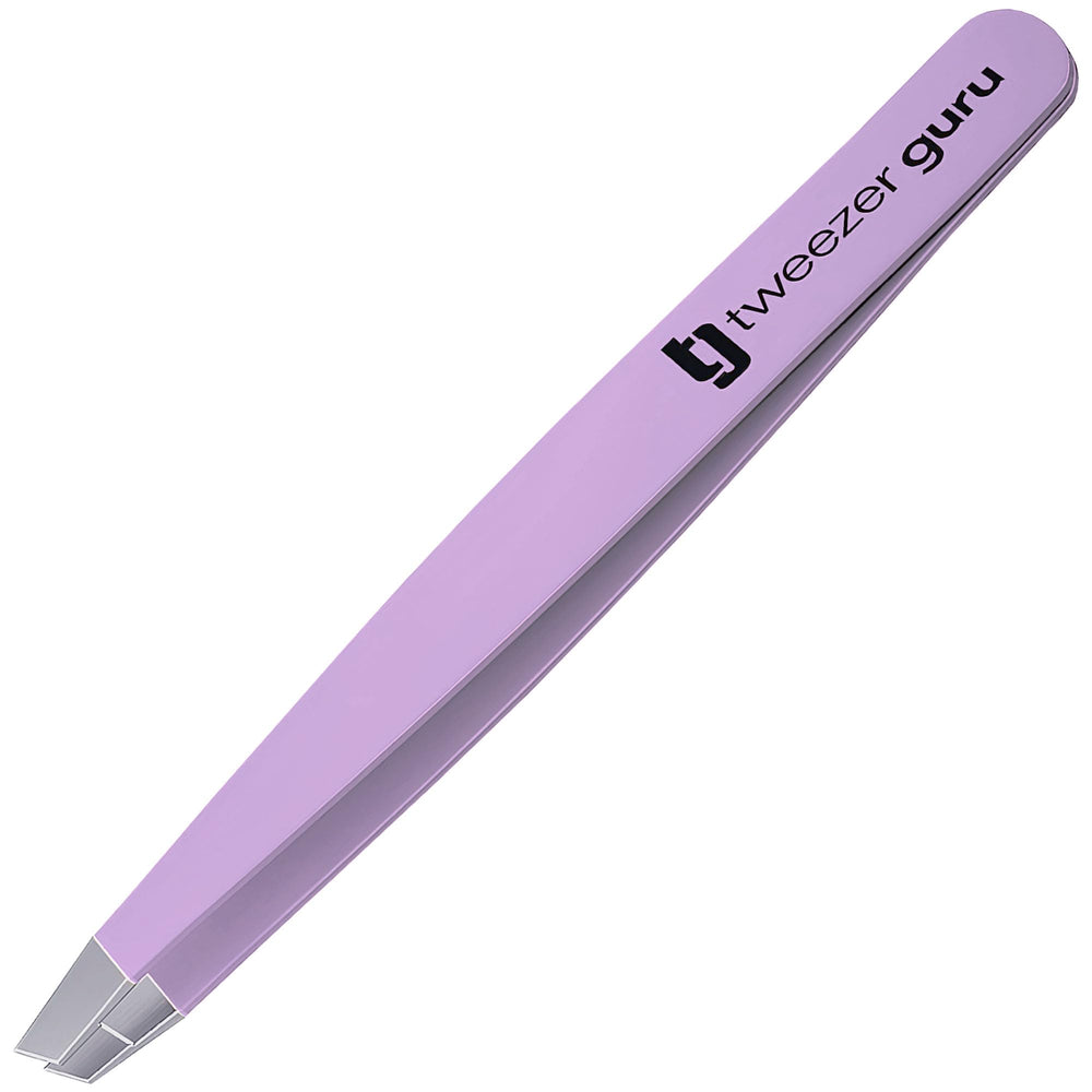 Pinzas Tweezer Guru para cejas, precisión y control seguro.