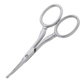Tijeras Tweezerman G.E.A.R. para vello facial, diseño compacto para retoques precisos.