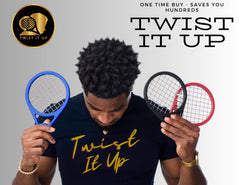 Twist It Up peigne portable pour cheveux bouclés en déplacement