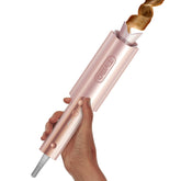 TYMO CurlPro Plus con barril largo 1,25 para rizos consistentes en cabello largo.