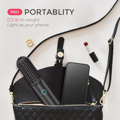 TYMO Porta PRO ofrece iones negativos para brillo y suavidad.