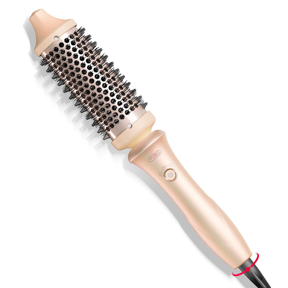 TYMO Stylux cepillo termico 1,7 pulgadas rosa para volumen rápido y acabado suave.