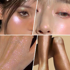 UCANBE brillo visible en clavículas y hombros