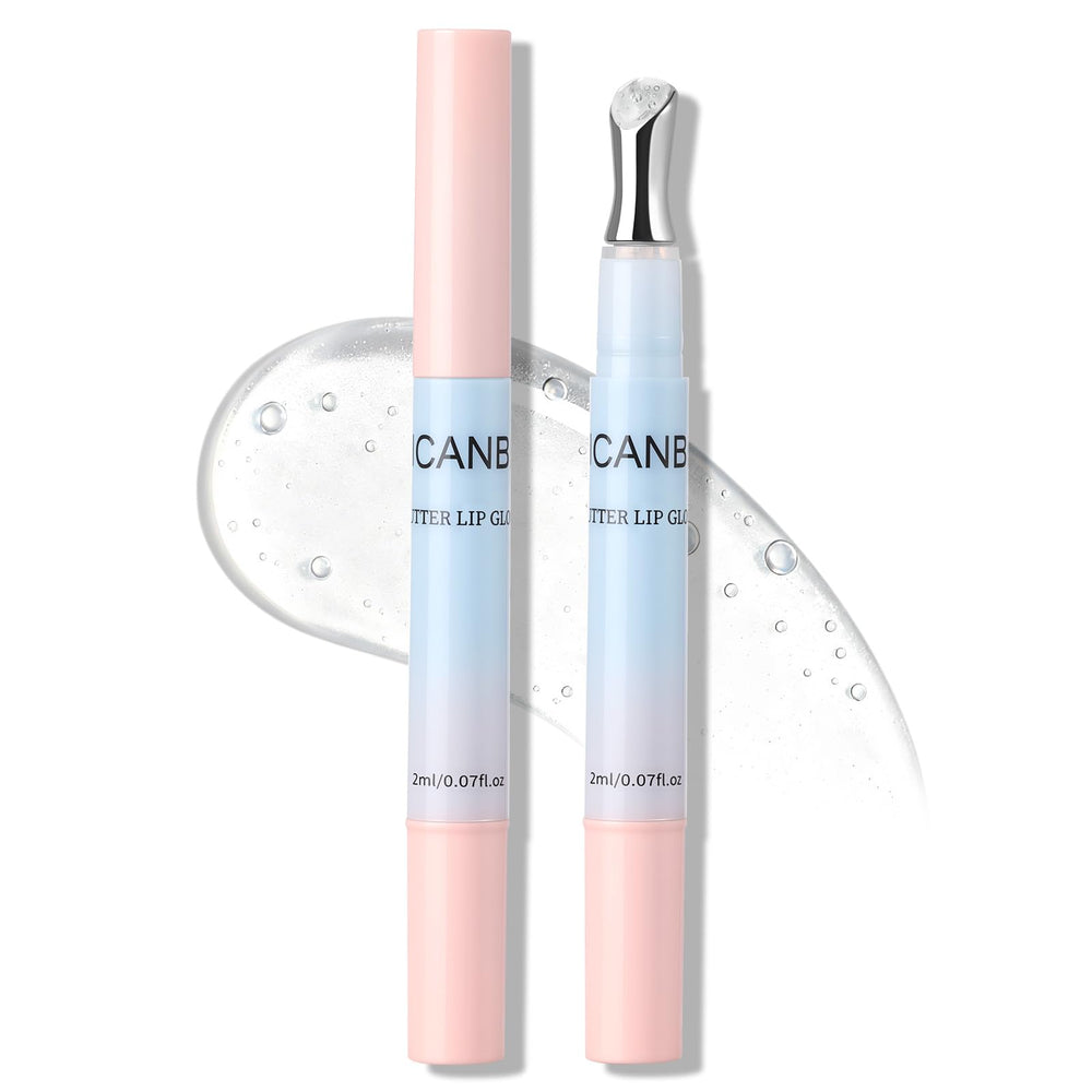 UCANBE brillo labial con punta metálica para aplicación precisa y limpia